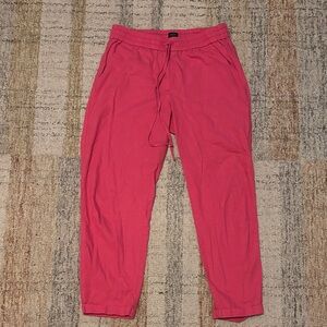 J. Crew Women's Pink Straight Leg Pants